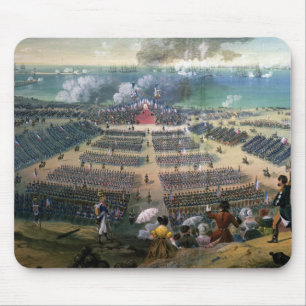 Inspecting the Troops Mouse Pad