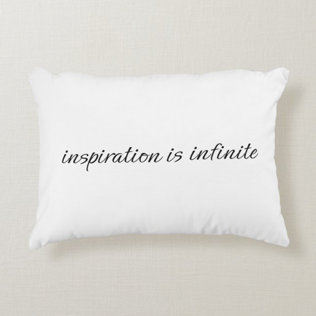 Inspiration Accent Pillow (Front)