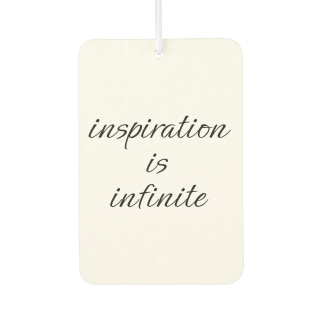 Inspiration Air Freshener (Front)