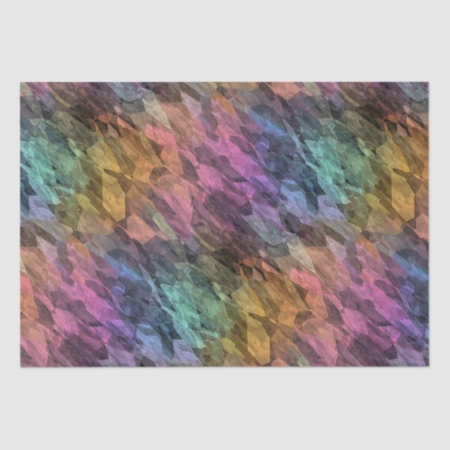 inspiration antechamber - rainbow crystal : tissue paper (Front)