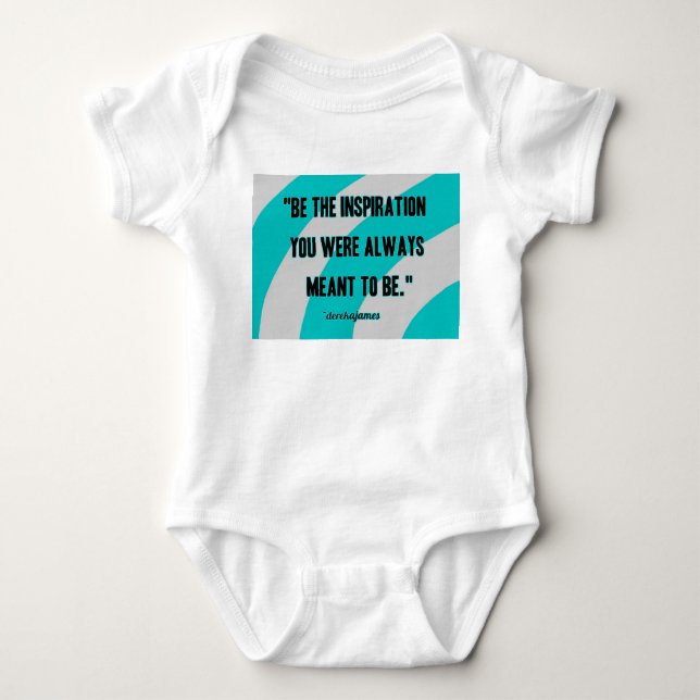 Inspiration Baby Jersey Bodysuit (Front)