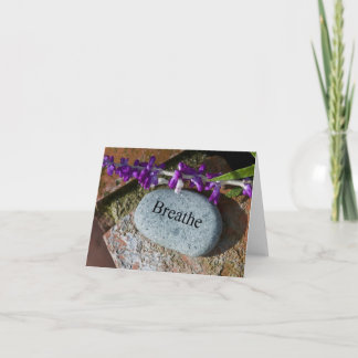 Inspiration: Breathe 3 Card