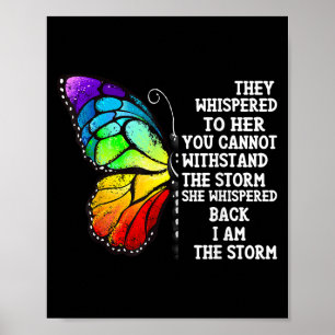 Inspiration Butterfly Empowerment Motivation They Poster
