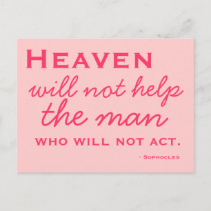 Inspiration - Choose Action - Postcard