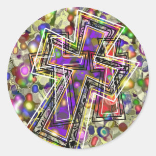 Inspiration ! classic round sticker