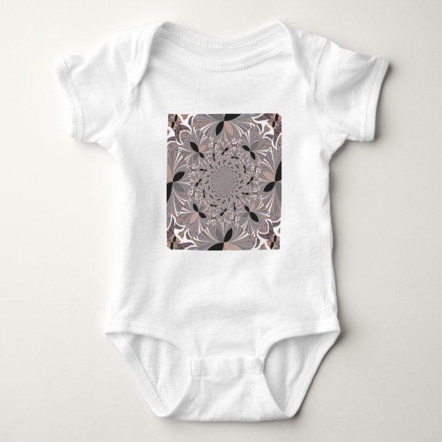 Inspiration Flower Baby Bodysuit (Front)