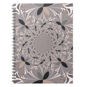 Inspiration Flower Spiral Notebook