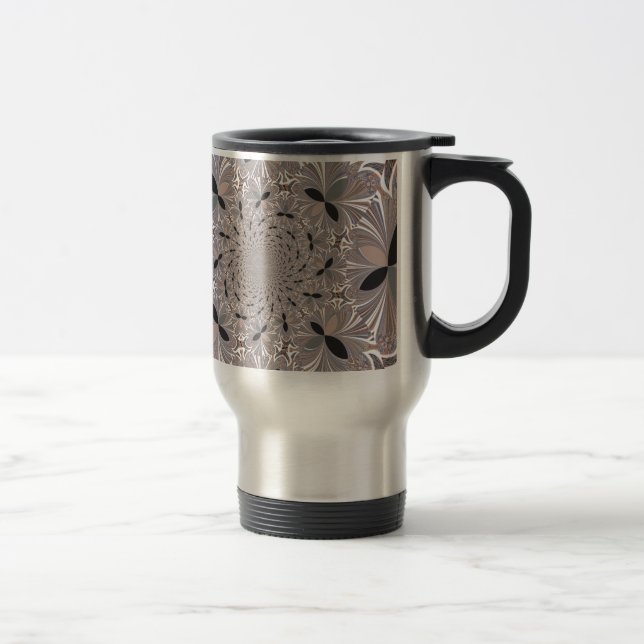 Inspiration Flower Travel Mug (Right)