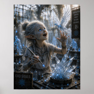 Inspiration / Glass Sculptor / Crystal Workshop Poster