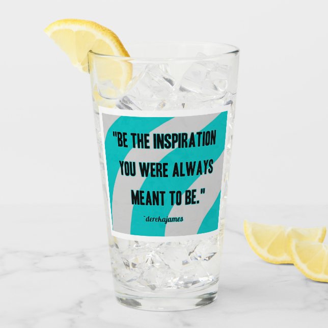 Inspiration Glass Tumbler (Front Ice)