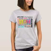 Inspiration I love Amazing Mum gift Tshirt
