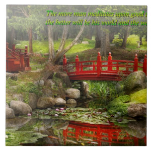 Inspiration - Japanese Garden - Meditation Tile