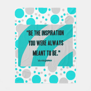 Inspiration Medium Cotton Fleece Blanket