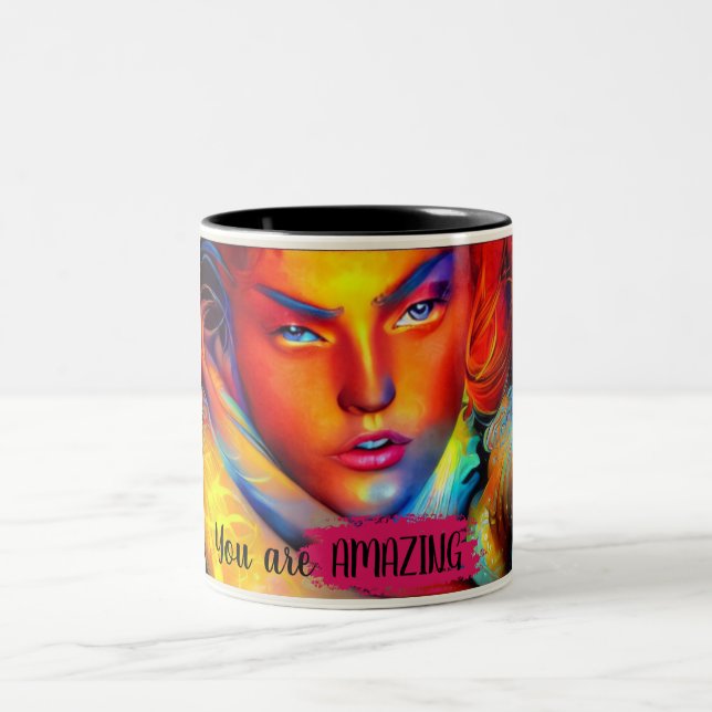 Inspiration Nouveau  Cup Design "You Are Amazing" (Center)