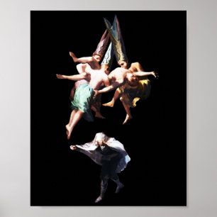 Inspiration of Francisco Goya, Witches Flight  Poster