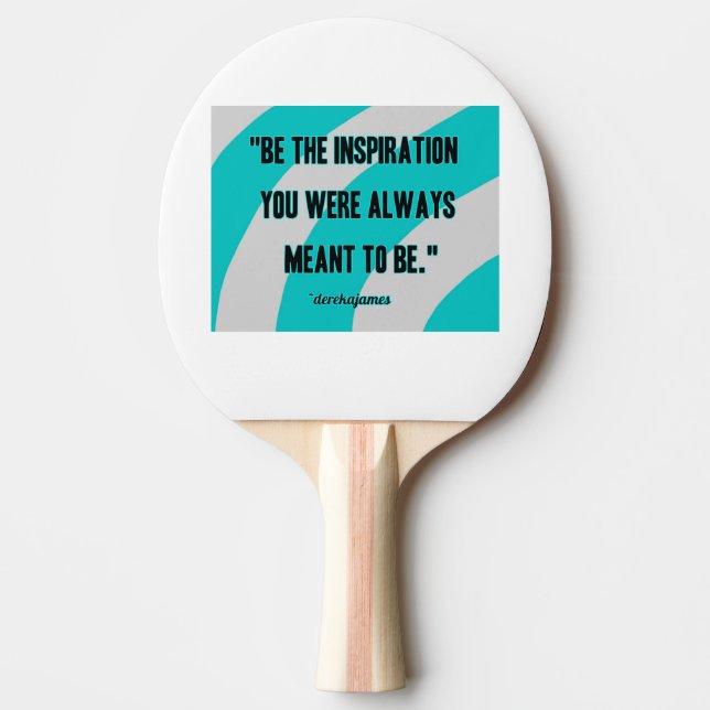 Inspiration Ping Pong Paddle (Front)
