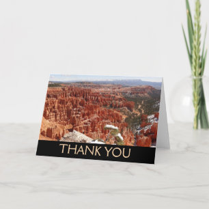 Inspiration Point at Bryce Canyon I Thank You Card
