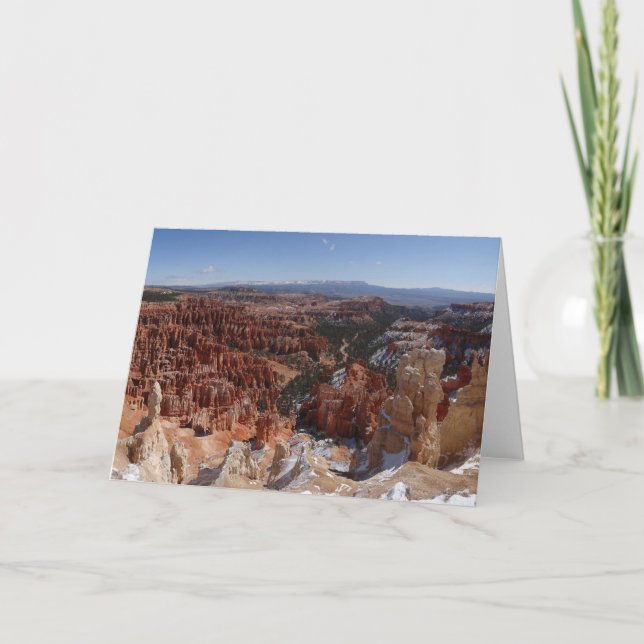 Inspiration Point at Bryce Canyon II Card (Front)