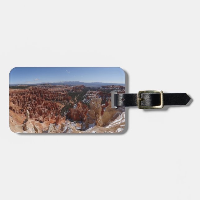 Inspiration Point at Bryce Canyon II Luggage Tag (Front Horizontal)