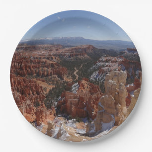 Inspiration Point at Bryce Canyon II Paper Plate