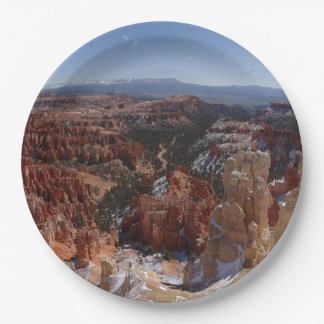 Inspiration Point at Bryce Canyon II Paper Plate