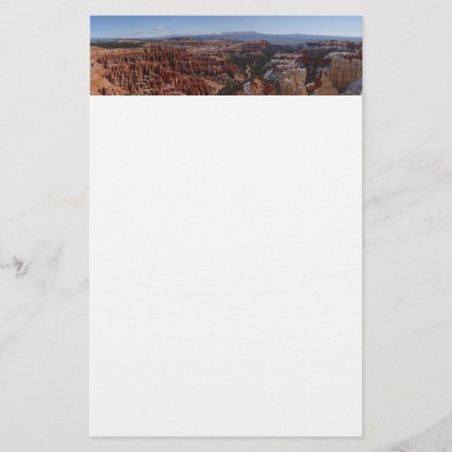 Inspiration Point at Bryce Canyon II Stationery (Front)