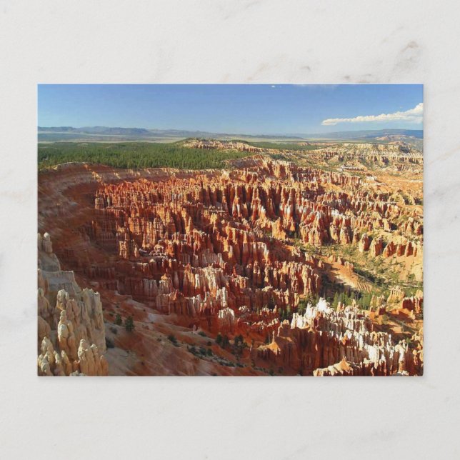 Inspiration Point at Bryce Canyon, Utah Postcard (Front)