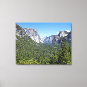 Inspiration Point II at Yosemite National Park Canvas Print