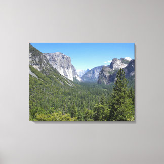 Inspiration Point II at Yosemite National Park Canvas Print
