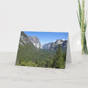 Inspiration Point II at Yosemite National Park Card