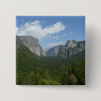 Inspiration Point in Yosemite National Park 15 Cm Square Badge