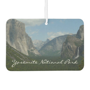 Inspiration Point in Yosemite National Park Car Air Freshener