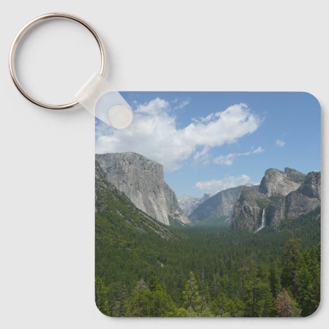 Inspiration Point in Yosemite National Park Key Ring (Front)