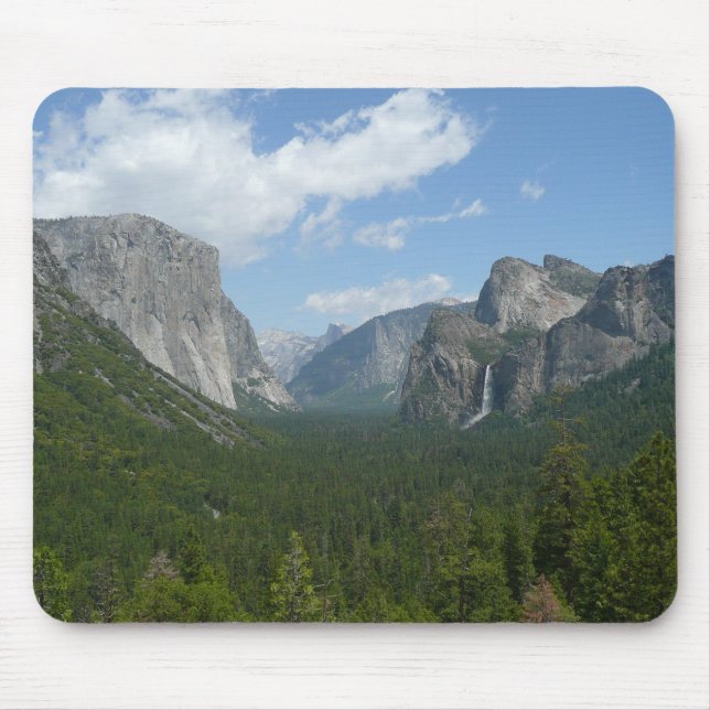 Inspiration Point in Yosemite National Park Mouse Pad (Front)