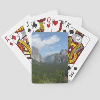 Inspiration Point in Yosemite National Park Playing Cards