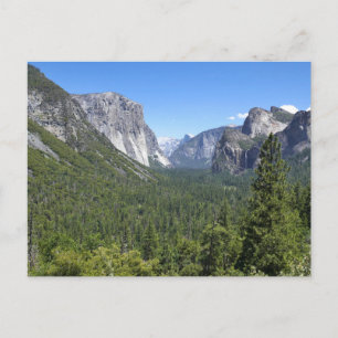 Inspiration Point in Yosemite National Park Postcard