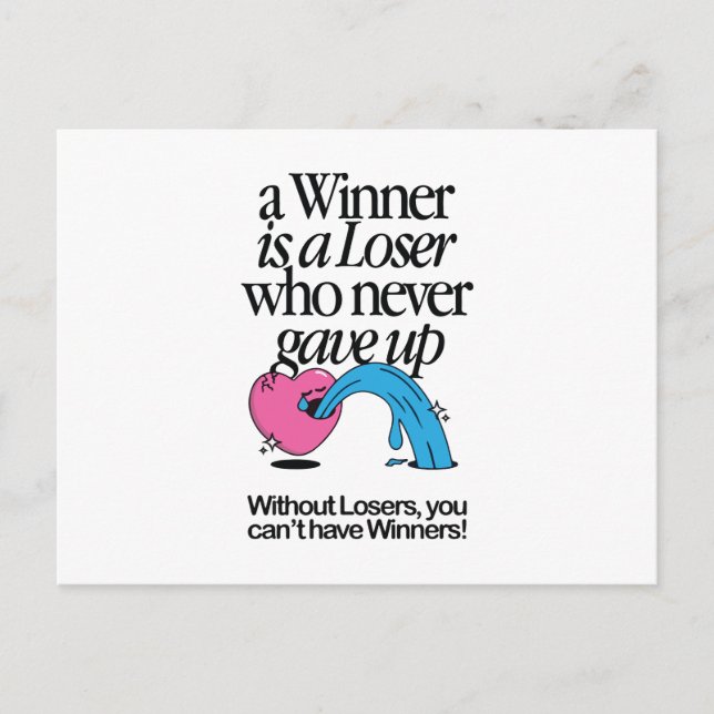 inspiration quote  holiday postcard (Front)