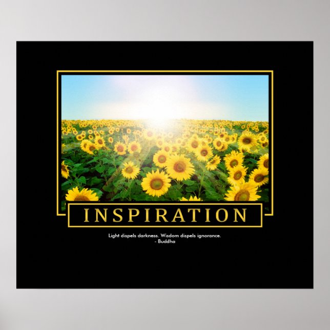 Inspiration Quote Poster (Front)