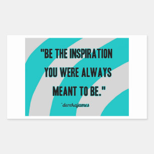 Inspiration Rectangle Sticker