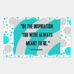 Inspiration Rectangle Sticker