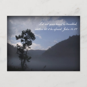 Inspiration scripture postcard Fontana, NC