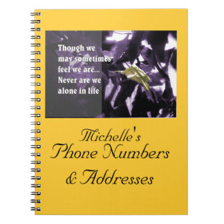 Inspiration Through Nature Spiral Notebook