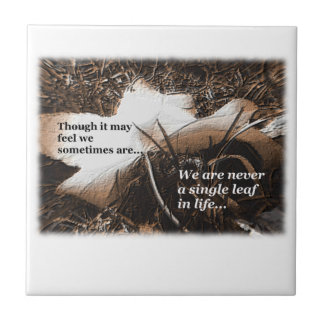Inspiration Through Nature Tile