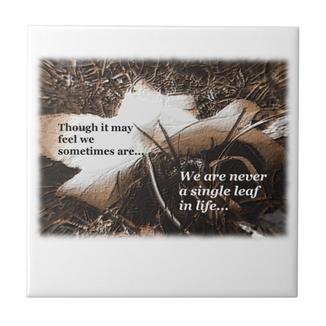 Inspiration Through Nature Tile (Front)