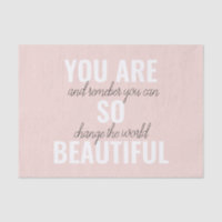 Inspiration You Are So Beautiful Positive Quote 
