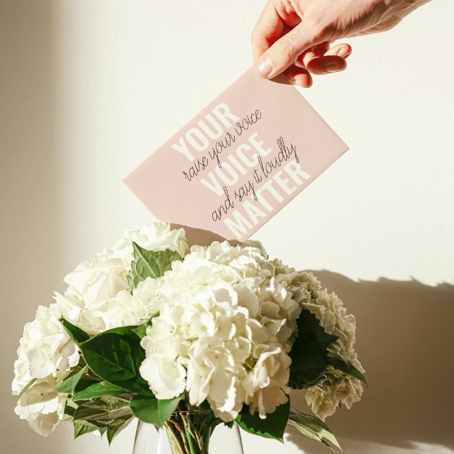 Inspiration Your Voice Matter Motivation Quote (Creator Uploaded)