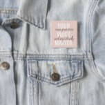 Inspiration Your Voice Matter Motivation Quote 15 Cm Square Badge<br><div class="desc">Inspiration Your Voice Matter Motivation Quote</div>