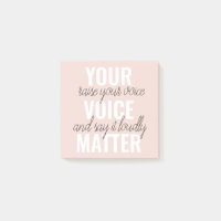 Inspiration Your Voice Matter Motivation Quote