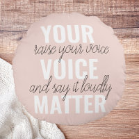 Inspiration Your Voice Matter Motivation Quote