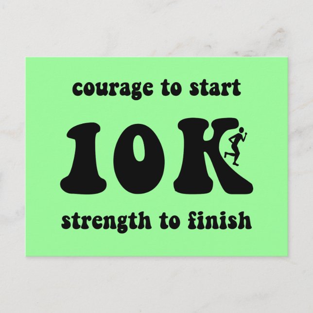 Inspirational 10K Postcard (Front)